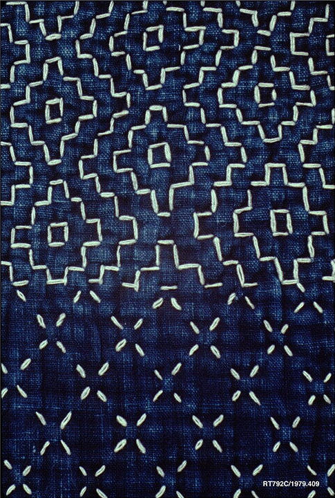 Hitomezashi: one-stitch sashiko